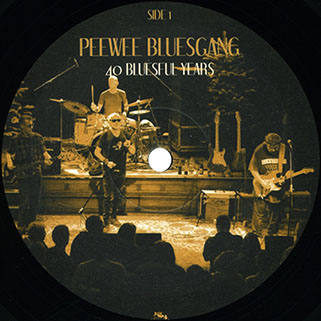 peewee bluesgang lp 40 bluesful years label 2