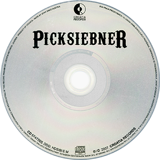 Picksiebner CD Picksiebner 7 label CD