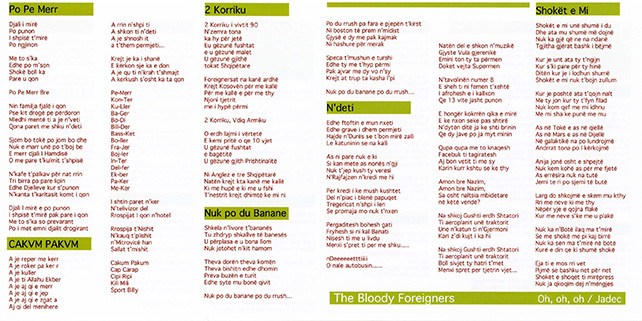 Bloody Foreigners 2CD Oh,Oh, Oh - Jadecinsert back