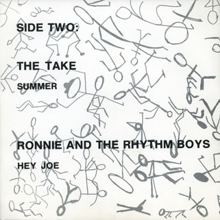 ronnie and the ryhthm boys ep insert paper front