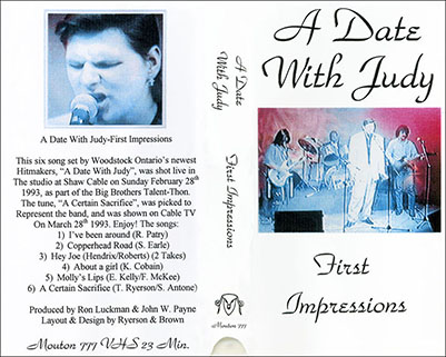 a date with judy first impressions cover