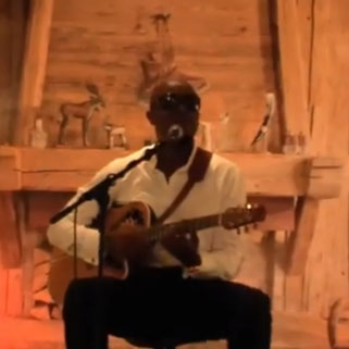 aaron lordson live in Mulheim in 2001; pict from the video
