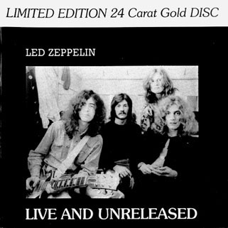 led zeppelin cd live and unreleased