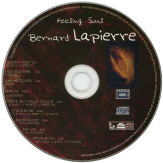 bernard lapierre cd feeling soul label