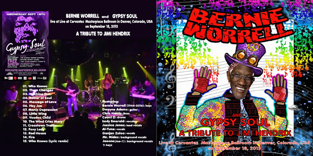 bernie worrell with gypsy soul - a tribute to jimi hendrix out