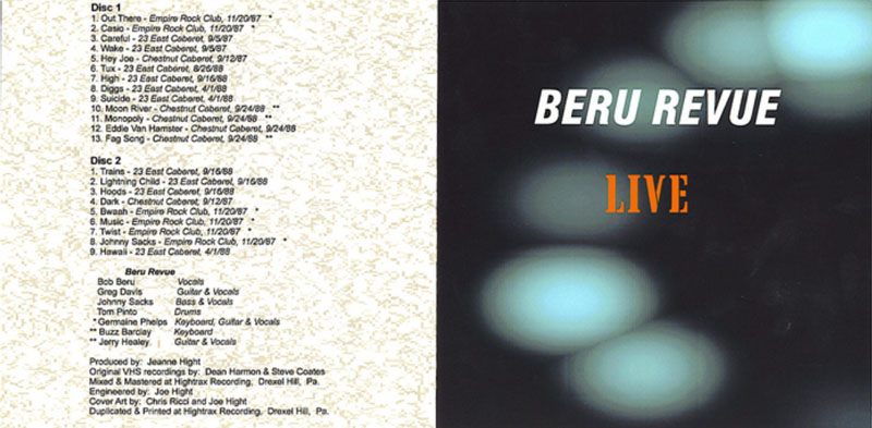 beru revue cd live back