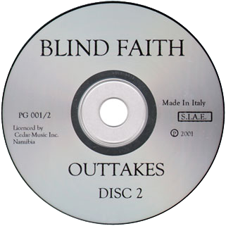 blind faith cd rehearsals label 2