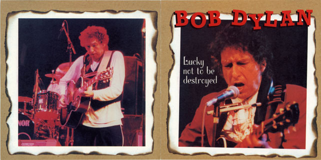 bob dylan cd lucky not be destroyed cover out