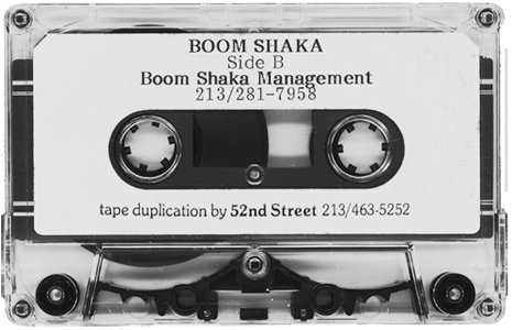 boom shaka demo tape 1 side b