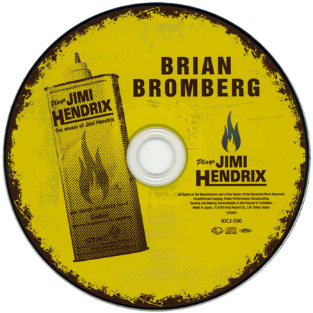 brian bromberg cd plays jimi hendrix label