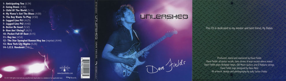 dave fields cd unleashed cover out