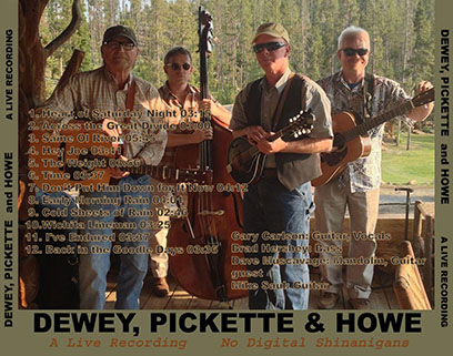 dewey pickette and howe a live recording tray