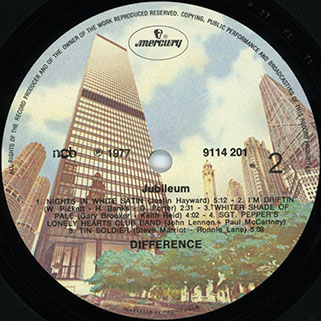 difference lp jubileum 1967-1977 label 2