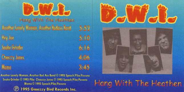 dwi cd hang with the heathen sleeve out
