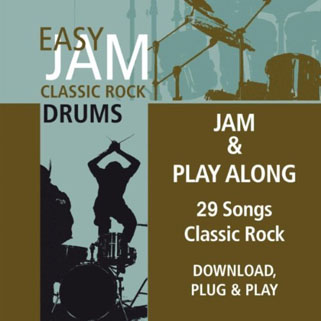 easy jam cd clasic rock drums
