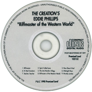 eddie phillips cd riffmaster of the westren world label