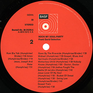 frank david selection rock my soul party label 2