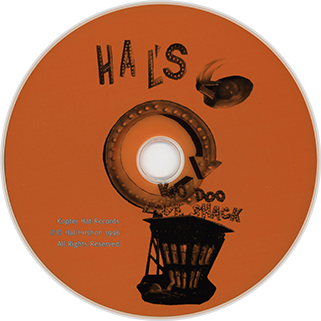 Hal Hirshon CD Hal's Voo Doo Love Shack label