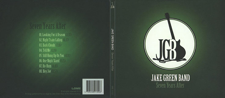 jake green band cd seven years after cover out