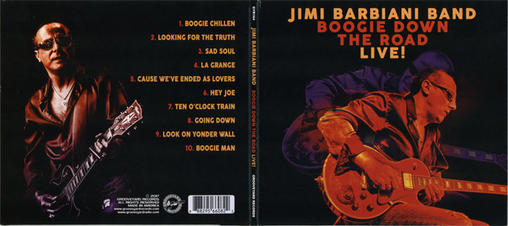 jimi barbiani band boogie down the road live out