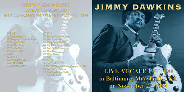 jimmy dawkins live at cafe tattoo cover