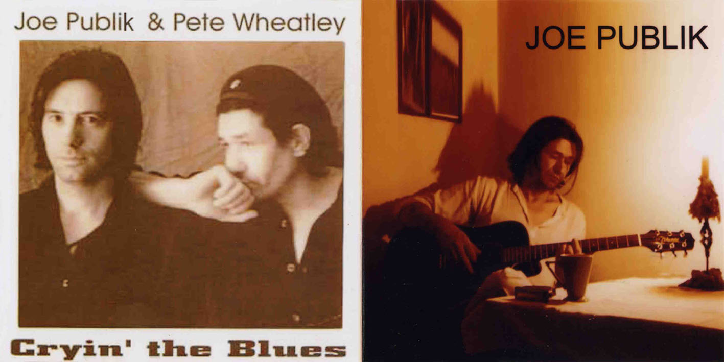 joe publik and pete wheatley band cdr cryn the blues out