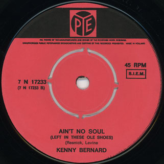 kenny bernard dutch single side 2 ain't no soul