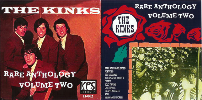 kinks cd rare anthology vol 2