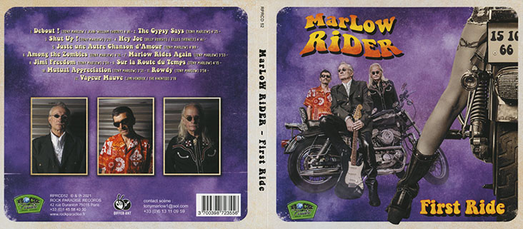 marlow rider cd first ride cover out