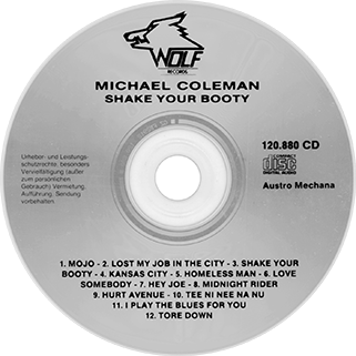 michael coleman cd shake your booty label