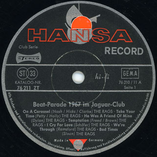 people lp beat parade 1967 label 1