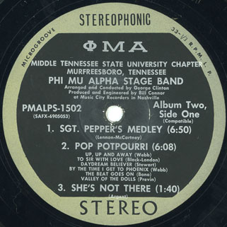 phi mu alpha stage band album label 1