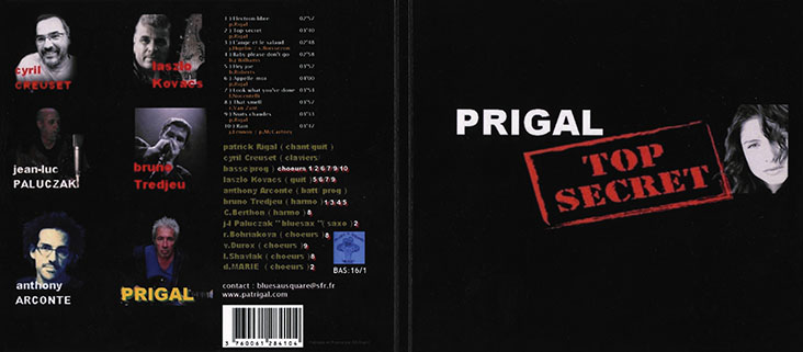 prigal cd top secret cover out