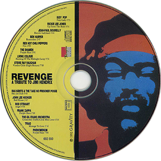 ras kente and take no prisoner posse cd revenge tribute to jimi hendrix label