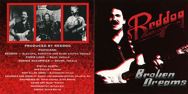reddog cd broken dreams cover