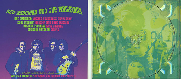 ren ashfield and the magicians cd cover me quick cover in