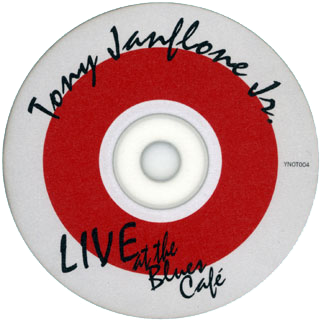 tony janflone jr cd at the blues cafe label