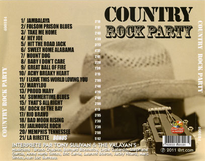 valayans cd country rock party tray