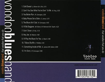 voodoo blues band cd that voodoo that you do tray out