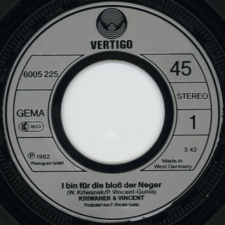 kriwanek and vincent single label 1