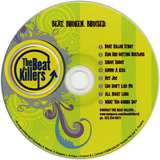 beat killers cd beat broken brusied label
