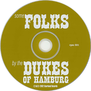 dukes of hamburg cd some folks label