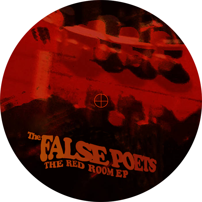 The False Poets  CD The Red Room EP label