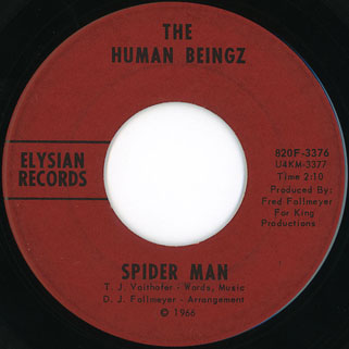 human beingz single side spider man