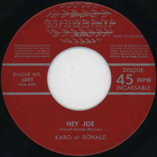 karo and donald single label 1 hey joe
