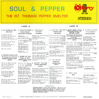 saint thomas pepper smelter lp soul and pepper back cover
