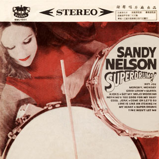 sandy nelson taiwan lp superdrums front