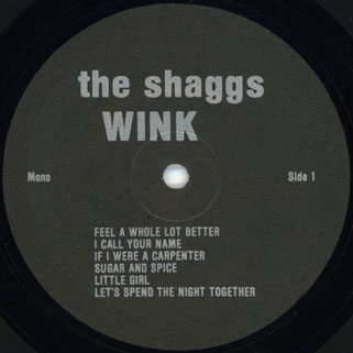 shaggs lp wink resurrection label 1