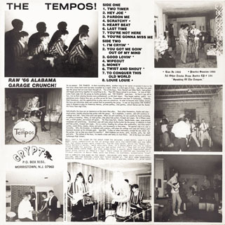 tempos lp back from the grave special edition back cover