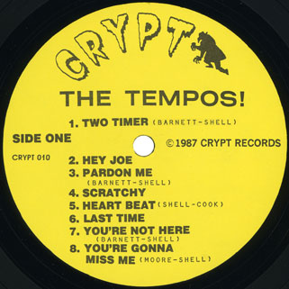 tempos lp back from the grave special edition label 1